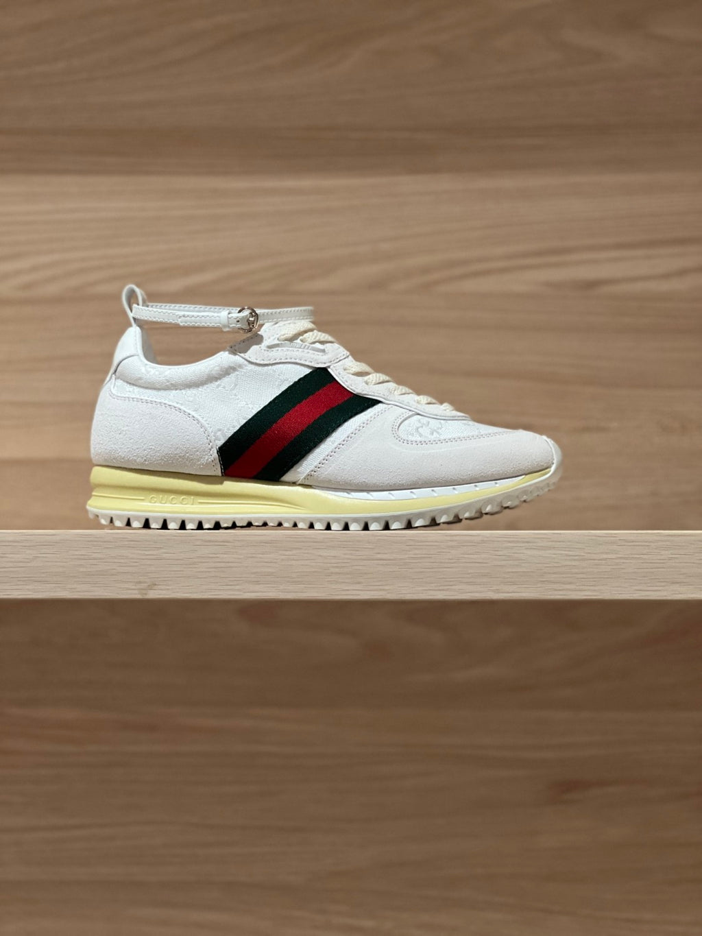 Gucci Re-Motion Women's Summer Solid Colour Round Toe Lace Up Low Top Casual Sneakers Shoes #76773