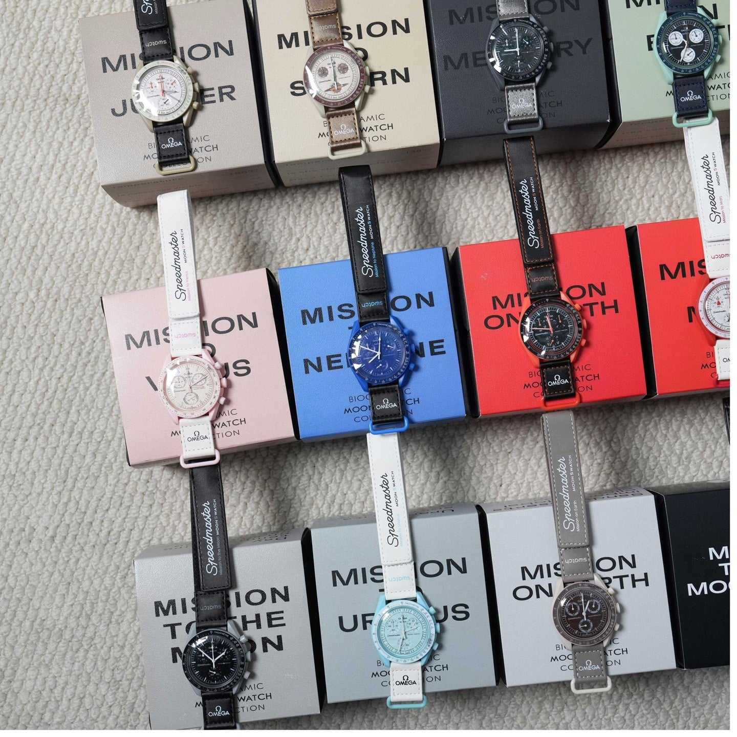 Omega X Swatch to the Planets with the Bioceramic MoonSwatch #375970