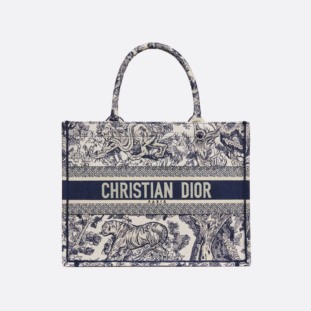 Dior Book Tote Women's Pattern Printed Embroidered Letter Printed Tweed Canvas Tote Bag Bags (please Contact Customer Service For Colour Selection Before Purchase) #76615