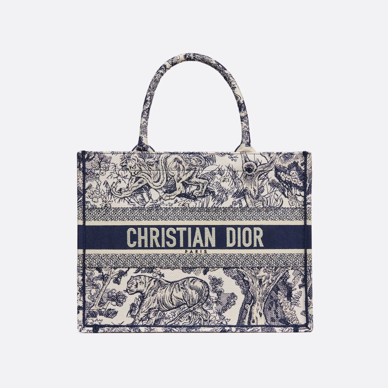Dior Book Tote Women's Pattern Printed Embroidered Letter Printed Tweed Canvas Tote Bag Bags (please Contact Customer Service For Colour Selection Before Purchase) #76615