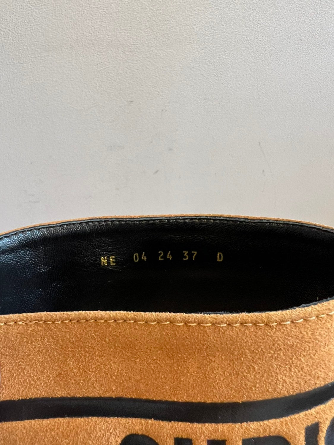 Dior Women's Spring/Fall/Winter Leather And Suede Blend Vintage Chunky-Heeled High-Top Boots Casual Long Riding Boots Shoes #81721