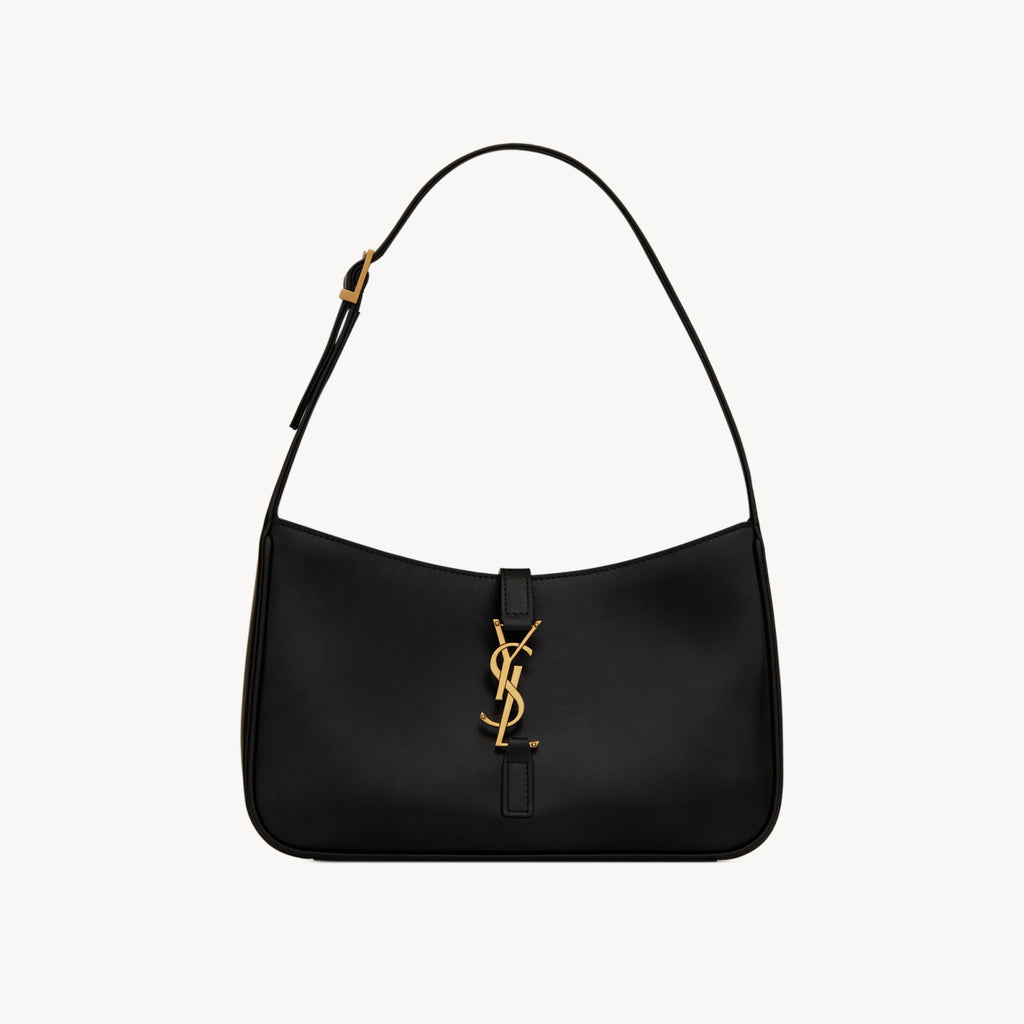 SAINT LAURENT LE 5 À 7 Women's Adjustable Shoulder Strap Solid Color Smooth Leather Shoulder Handbag Bag Bags #75551
