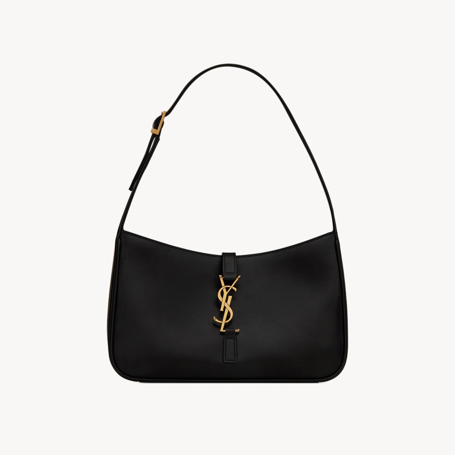 SAINT LAURENT LE 5 À 7 Women's Adjustable Shoulder Strap Solid Color Smooth Leather Shoulder Handbag Bag Bags #75551