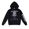 Vetements Men's Women's Spring And Autumn Punk Style Printed Loose Solid Color Hooded Sweatshirt Ngvp #303358