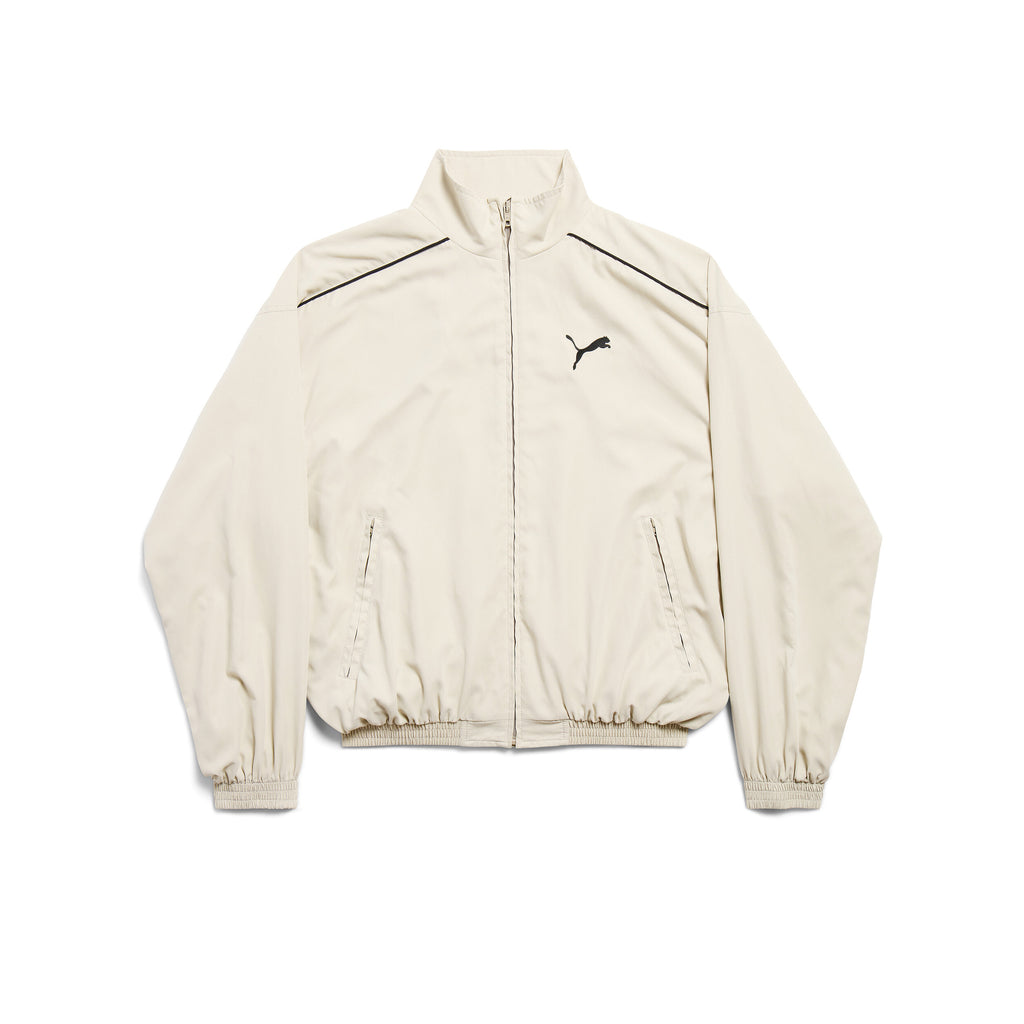 Balenciaga PUMA TRACKSUIT Men's And Women's Spring/Fall Fashion Casual High Neck Zipper Vintage Long Sleeve Sports Jacket #79475