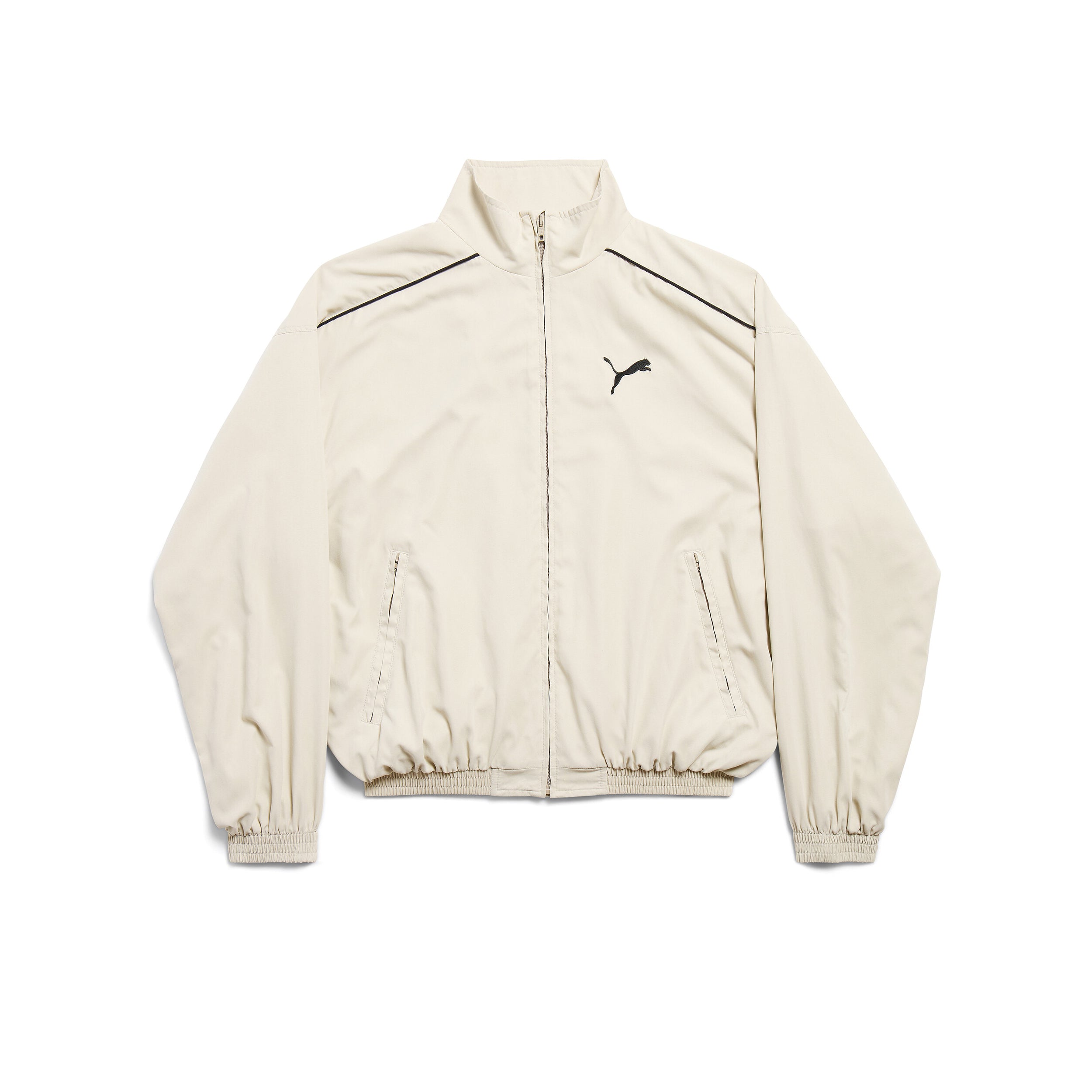 Balenciaga PUMA TRACKSUIT Men's And Women's Spring/Fall Fashion Casual High Neck Zipper Vintage Long Sleeve Sports Jacket #79475