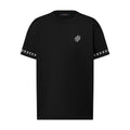 Louis Vuitton Men's Summer Black Cotton Jersey Fabric Round Neck Short Sleeve T-shirt #98962