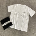 Chrome Hearts Men's Summer Solid Colour Cross Print Round Neck Cotton Short Sleeve T-Shirt #76816