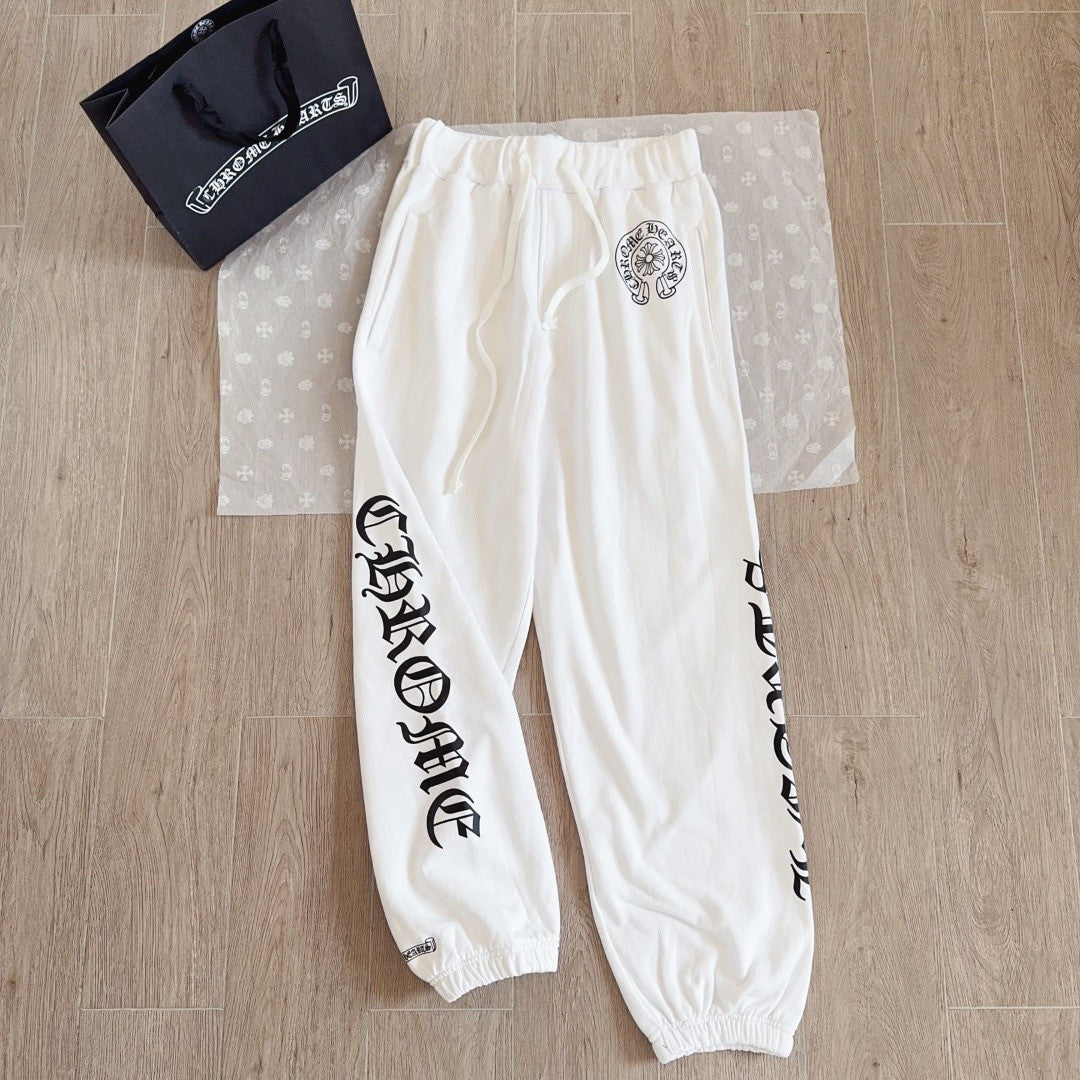 Chrome Hearts All Over Printed Dark Pattern Hooded Sweatshirt Pants #375717
