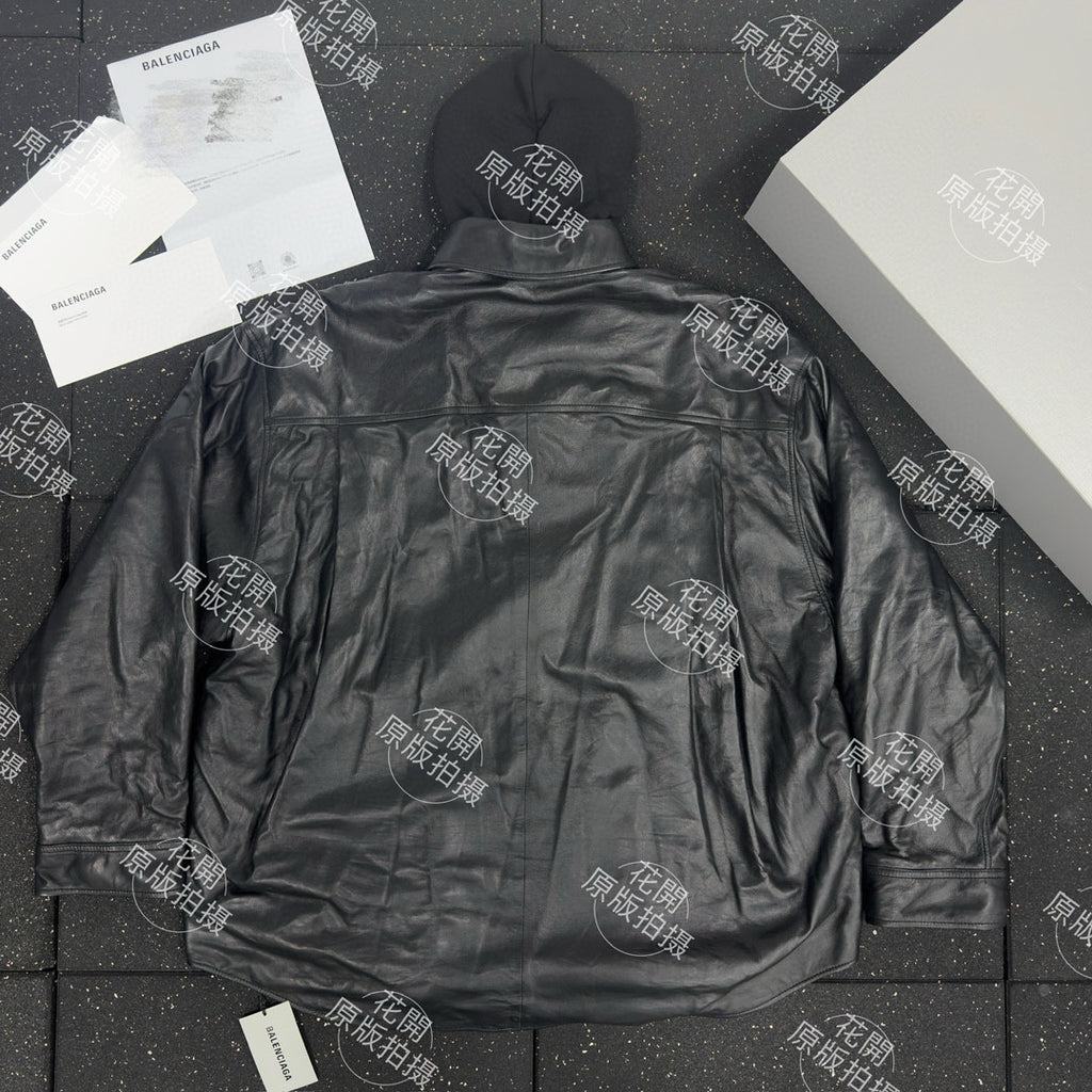 Balenciaga Men's And Women's Spring/Fall Fashion Casual Solid Color Logo Embroidered Hooded Oversized Zipper Long Sleeve Jacket Outerwear Jacket #78576