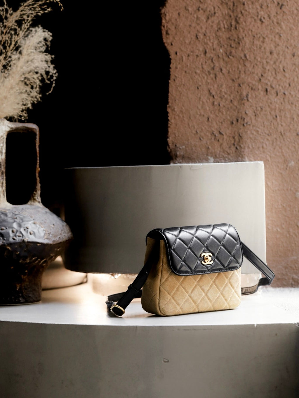 Chanel Women's Classic Fashion Trend Logo Diamond-patterned Lambskin Shoulder Bag Crossbody Bag Handbag Bags #78175