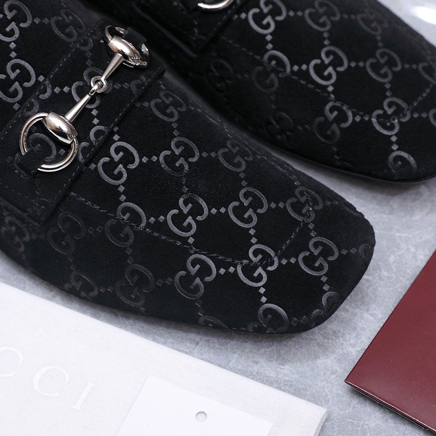 Gucci Flat Loafers Slippers #388039
