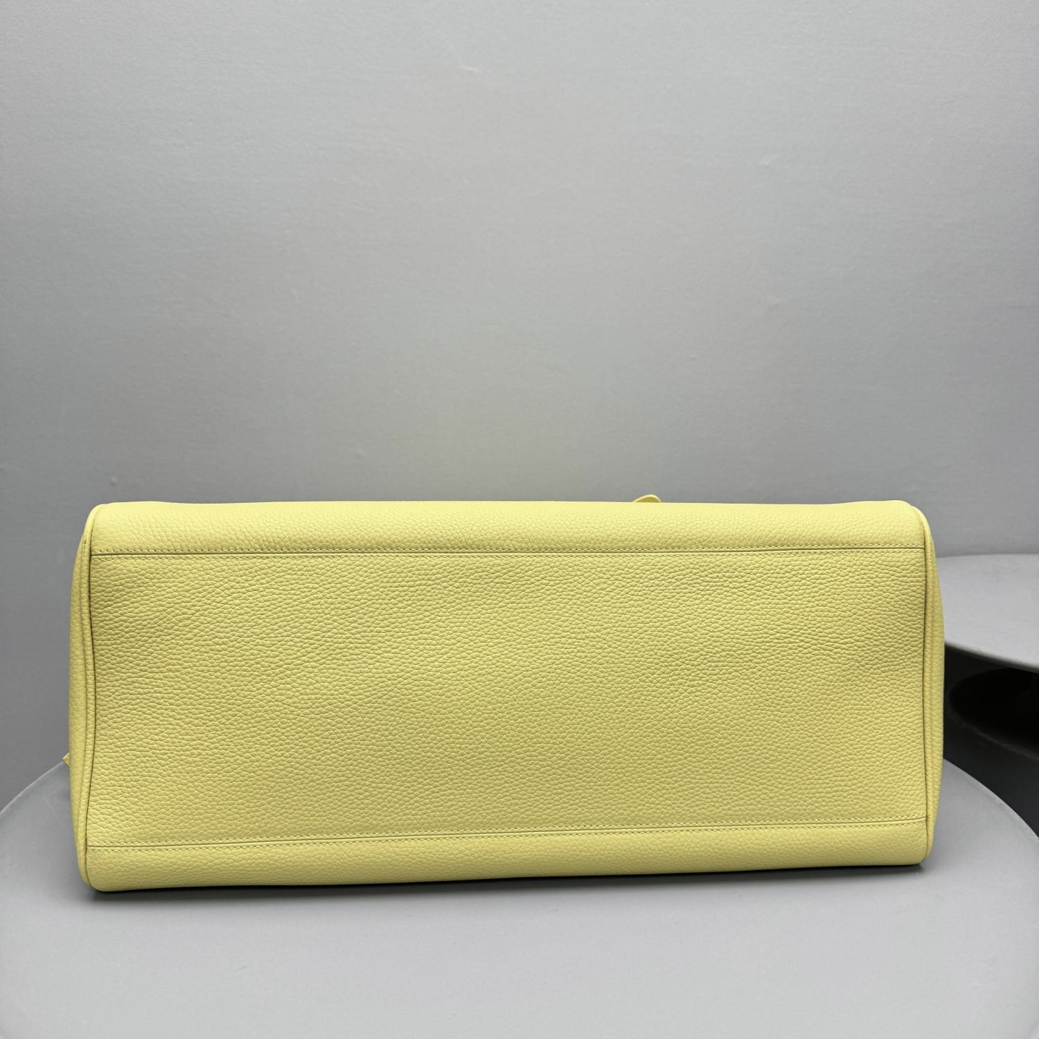 Jacquemus Le Turismo Women's Solid Bow Detail Zipper Closure Grained Leather Bowling Bag Tote Bags #75167