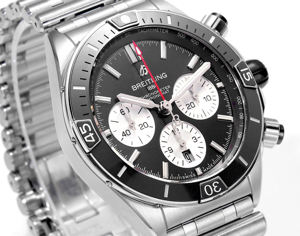 Breitling Mechanical Watches With Steel Bracelet Watch #96674