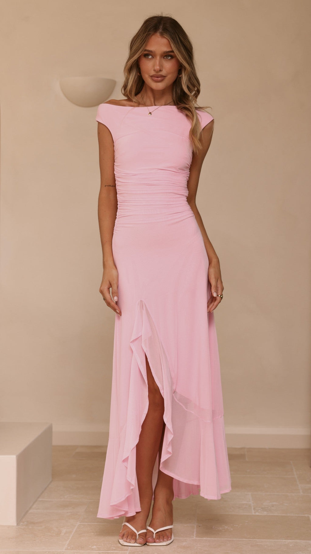 Sareiah Maxi Dress - Pink