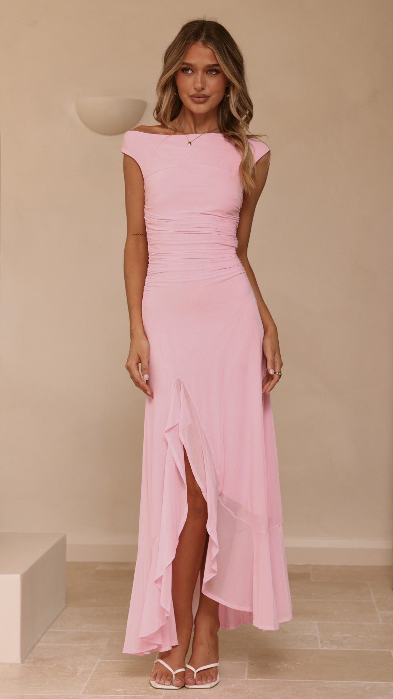 Sareiah Maxi Dress - Pink