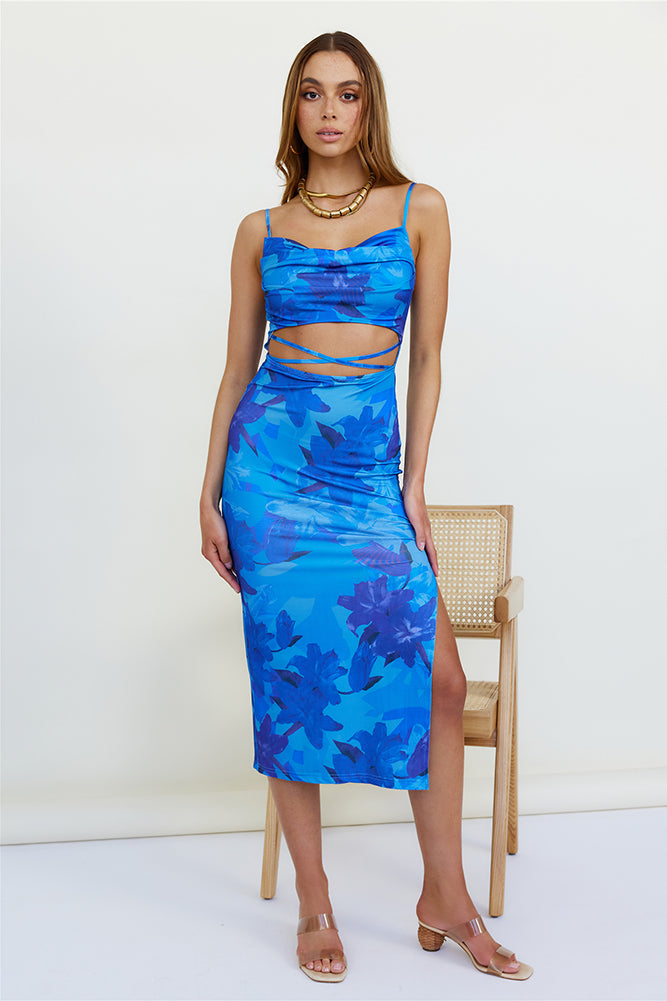 All Night Maxi Dress Blue