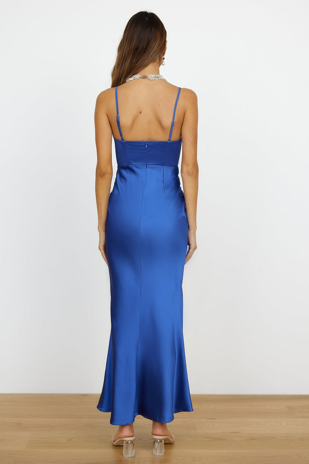 Lucky Moments Maxi Dress Blue