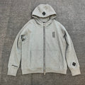Chrome Hearts Men's Spring and Autumn Solid Color Letter Printed Zipper Hooded Long Sleeve Jacket #76471