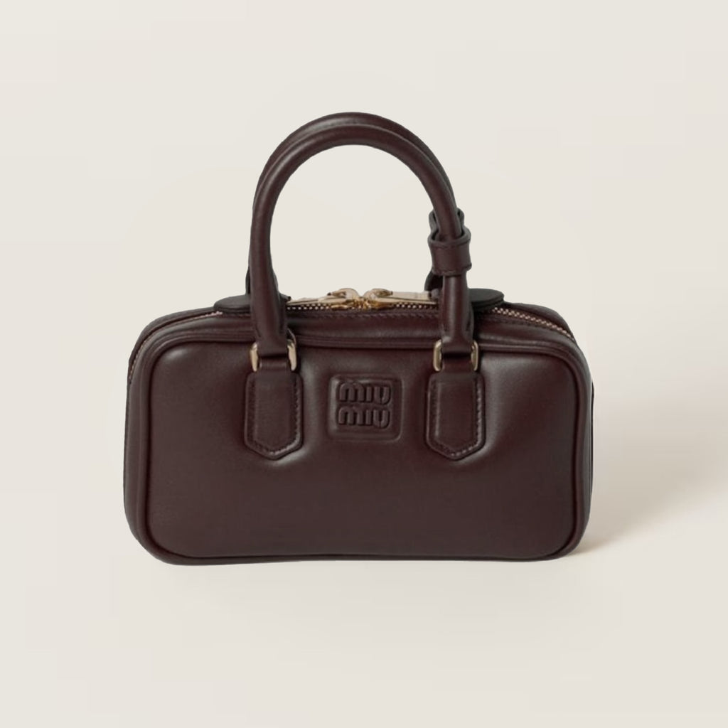 MiuMiu Arcadie Leather Mini Handbags Women's Fashion Cute Size Casual Tote Crossbody Bags Shoulder Handbag Bag Bags 5BP088 #71864