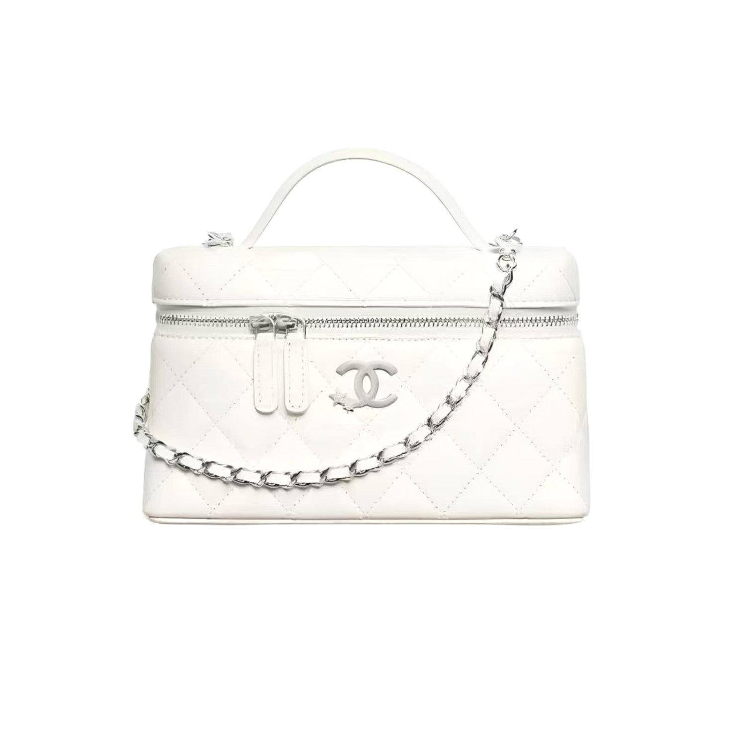 Chanel Women's Fashion Classic Solid Color Leather Diamond Quilted Flap Zipper Chain Bag Crossbody Shoulder Bag Bags AP4854-B21489-94305 #79524