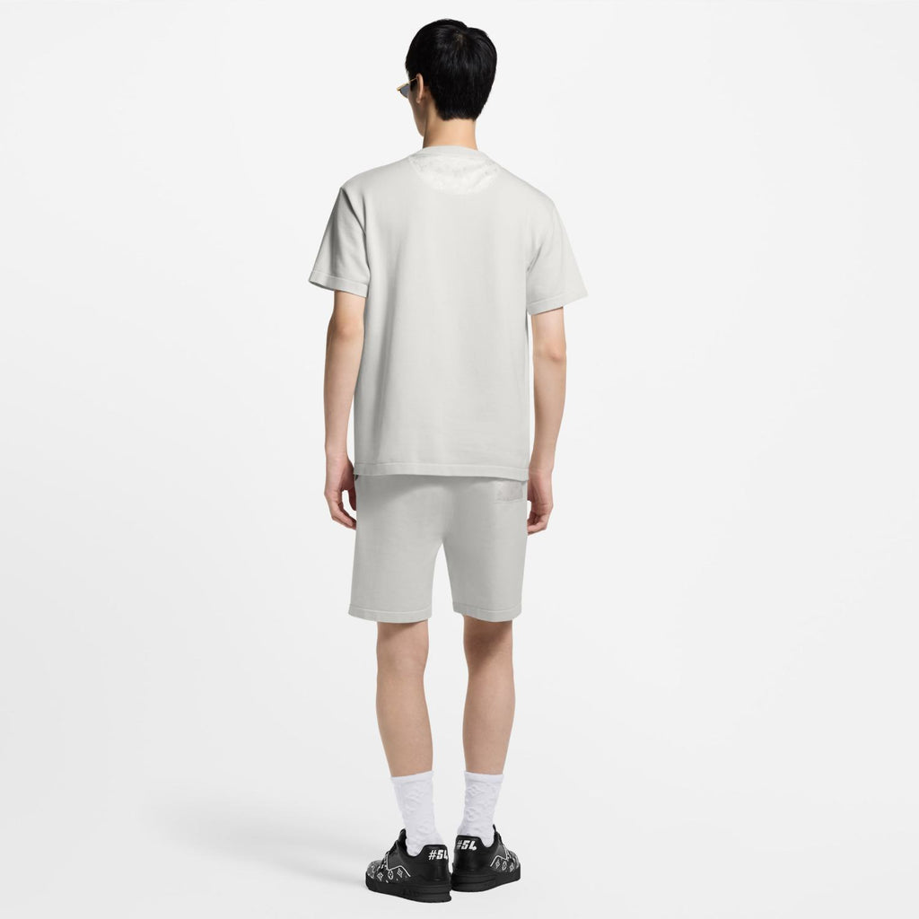 Louis Vuitton Monogram Nylon Embellished Shorts Men's Spring/summer Fashion Trend Casual Drawstring Shorts #77624