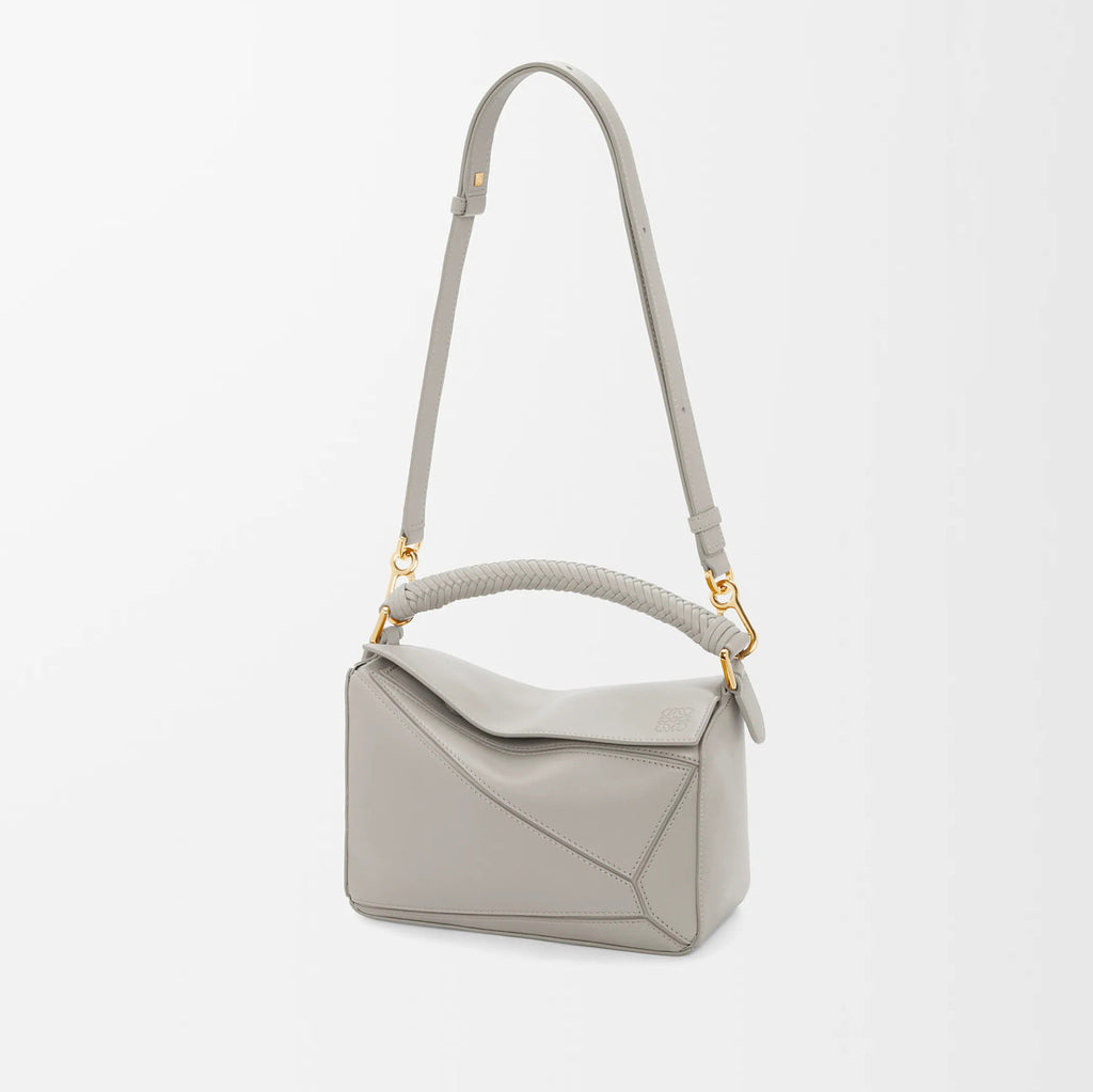 Loewe Puzzle Women's Fashion Classic Solid Color Leather Handle Embossed Tote Bag Shoulder Bag Crossbody Bag Bags A510S21XAE-1100 #78919