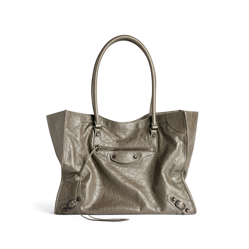 Balenciaga Women's Le City Tote Bag Medium in Black #336744