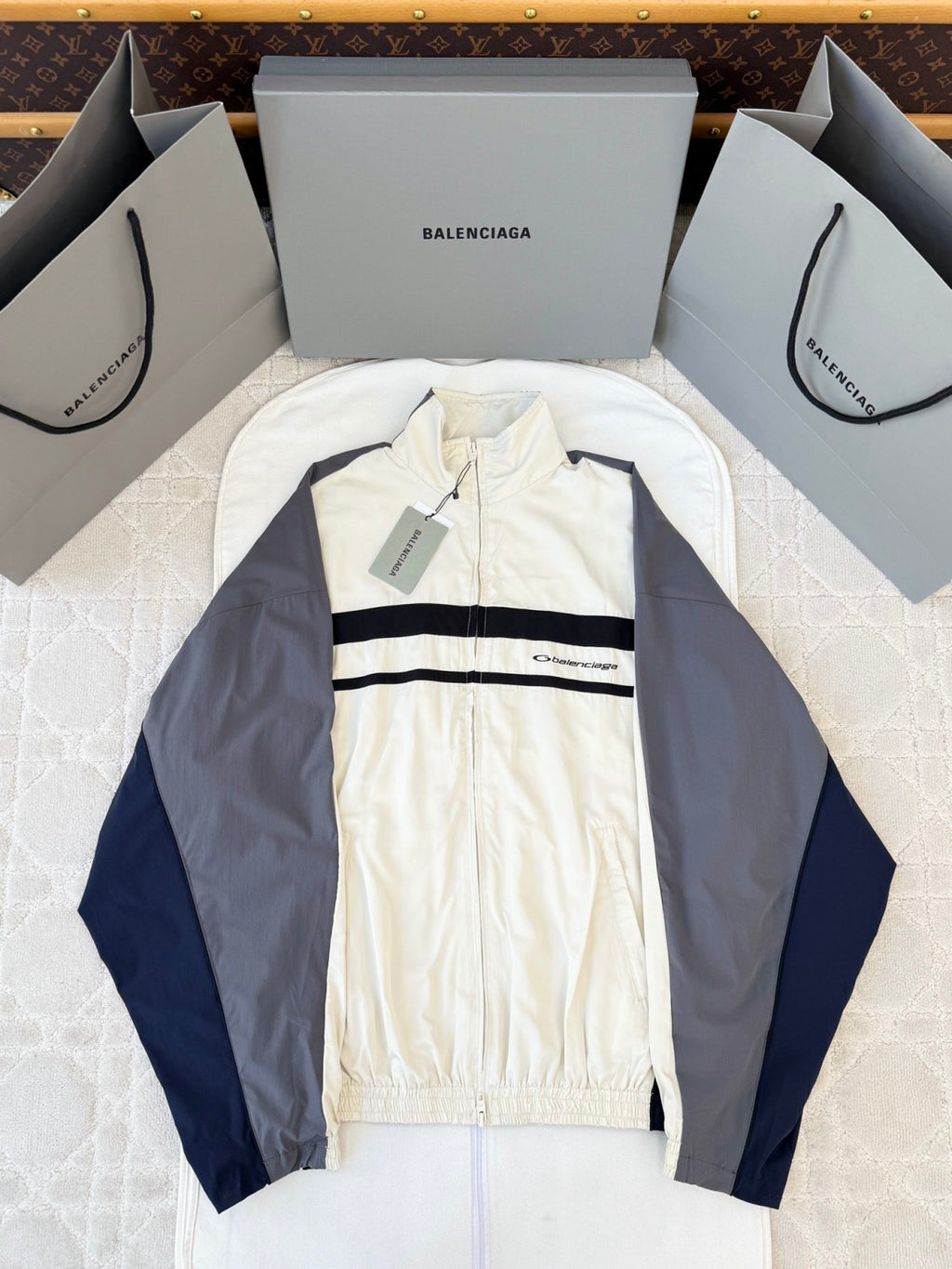 Balenciaga 50 50 Tracksuit Jacket Pants #377619