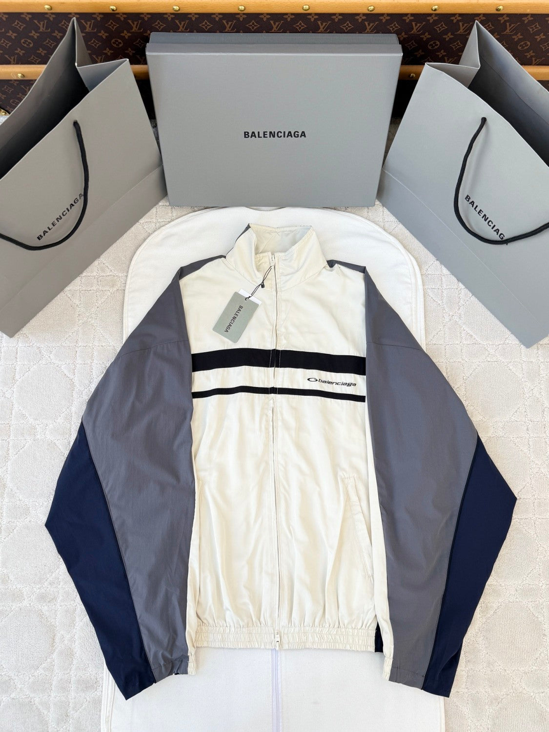 Balenciaga 50 50 Tracksuit Jacket Pants #377619