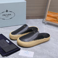 Prada Leather Mules #380309