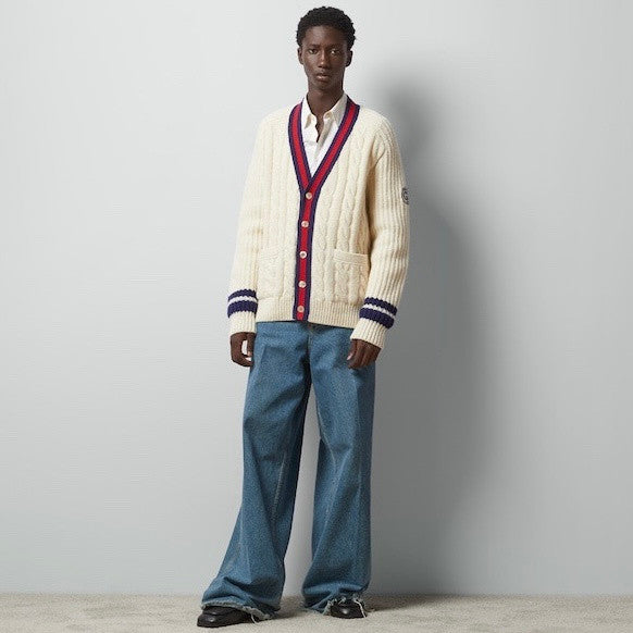 Gucci Men's and Women's Striped Cardigans #335003