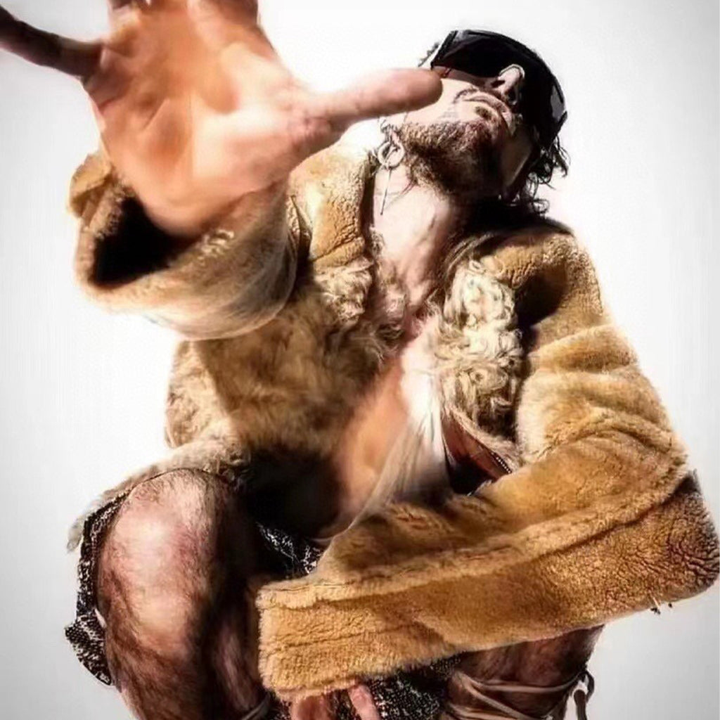 Rick Owens Fur Long Sleeve Jacket Ngvp #6659