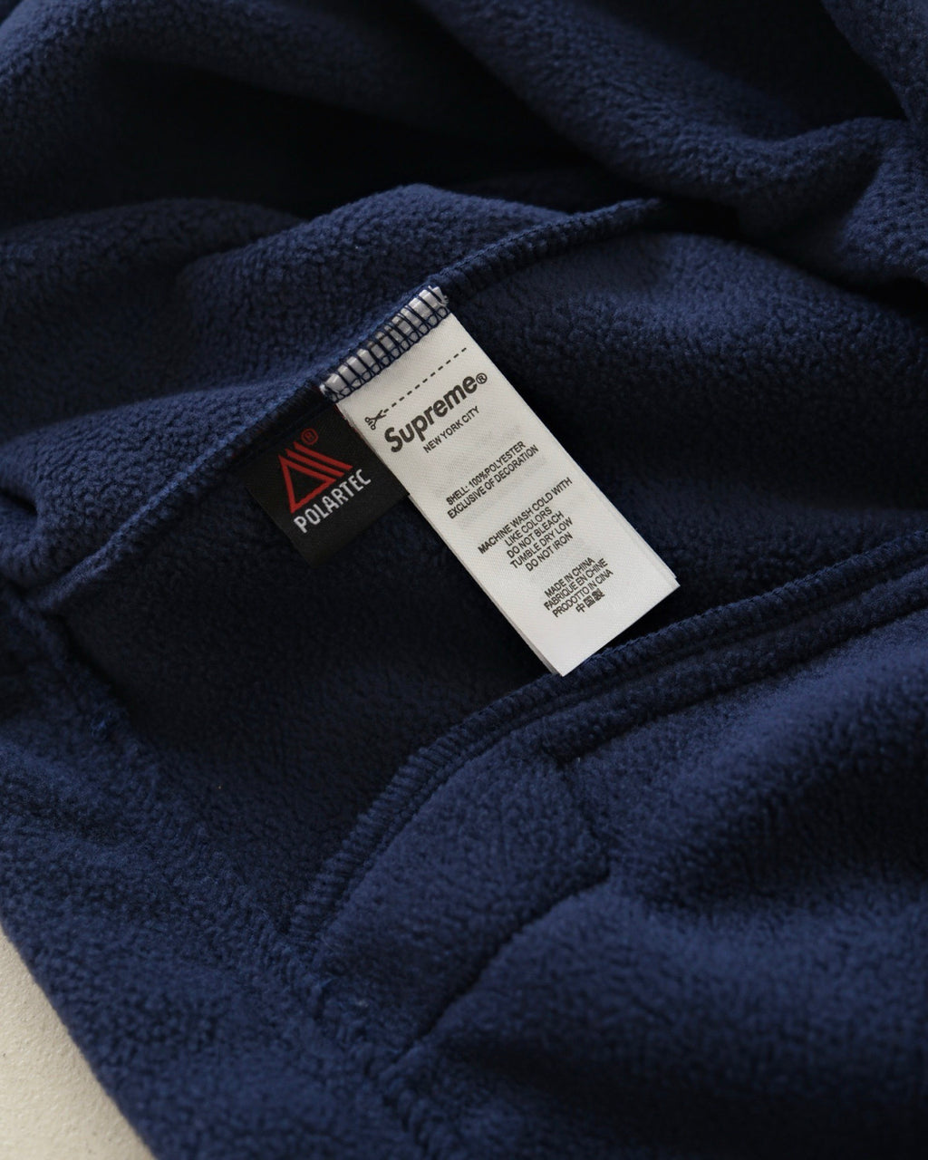 Supreme x Polartec Facemask Half Zip Pullove #336176