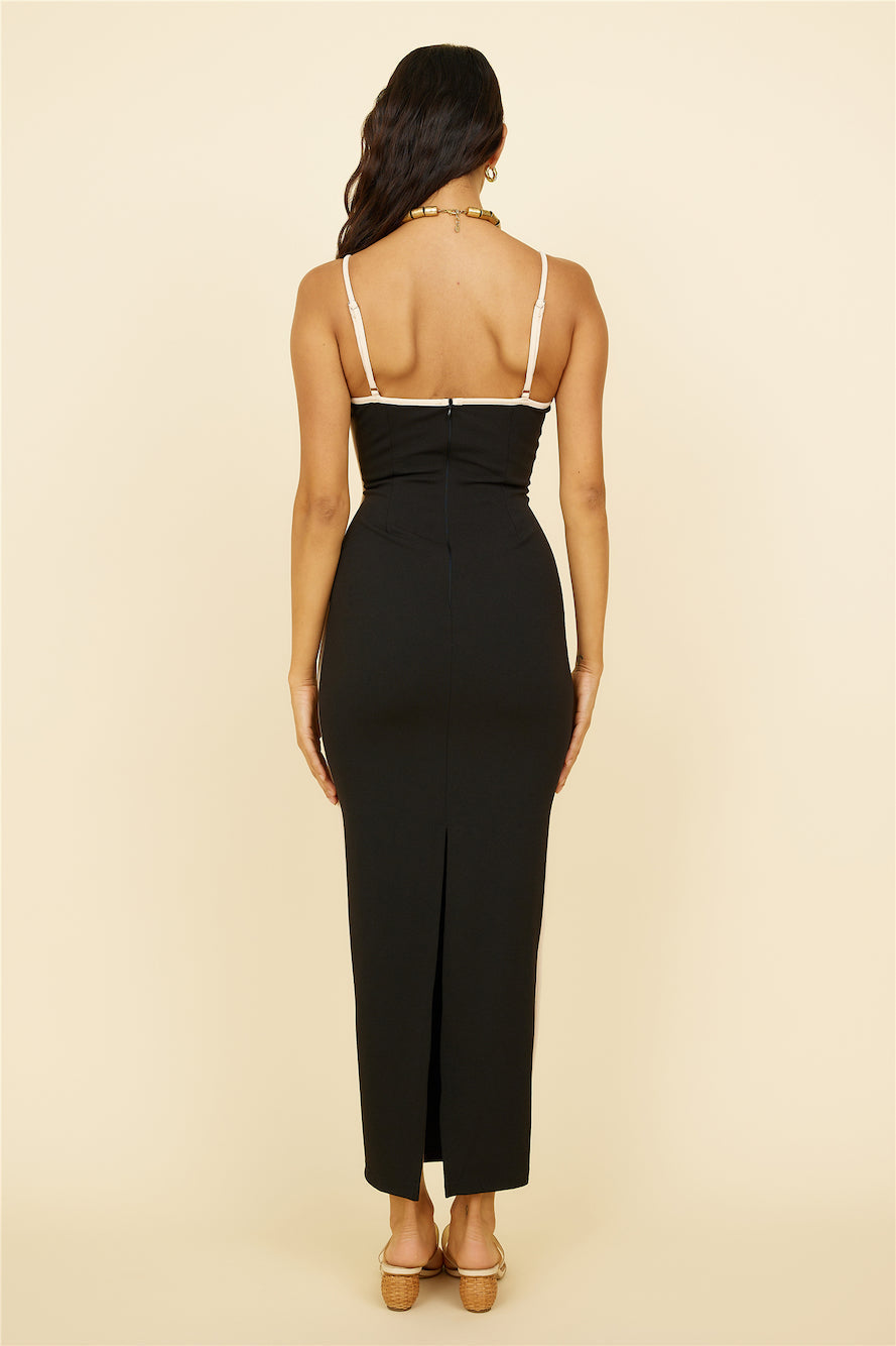 Heart Of Mine Maxi Dress Black