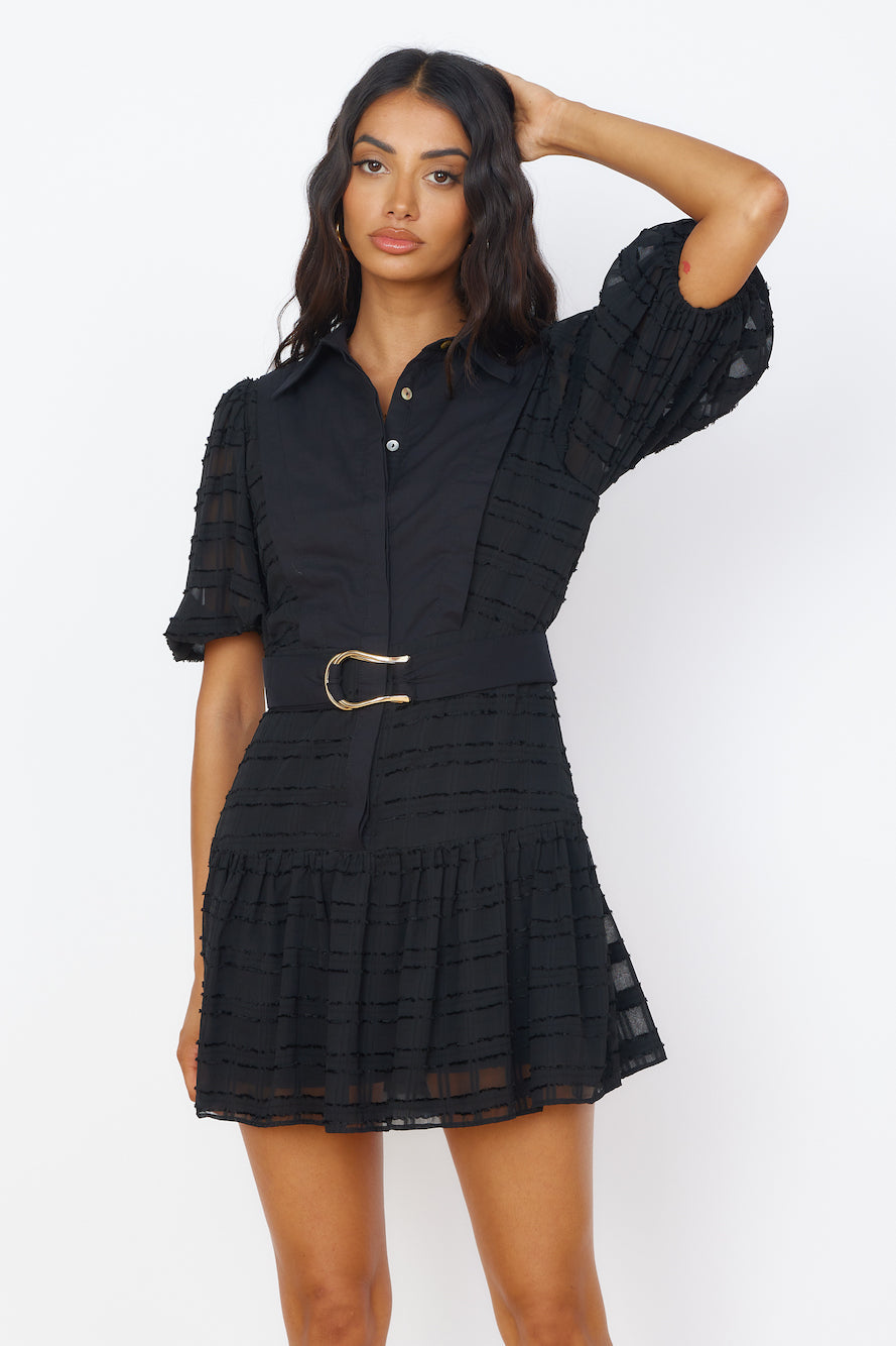 Sweet Serenade Dress Black