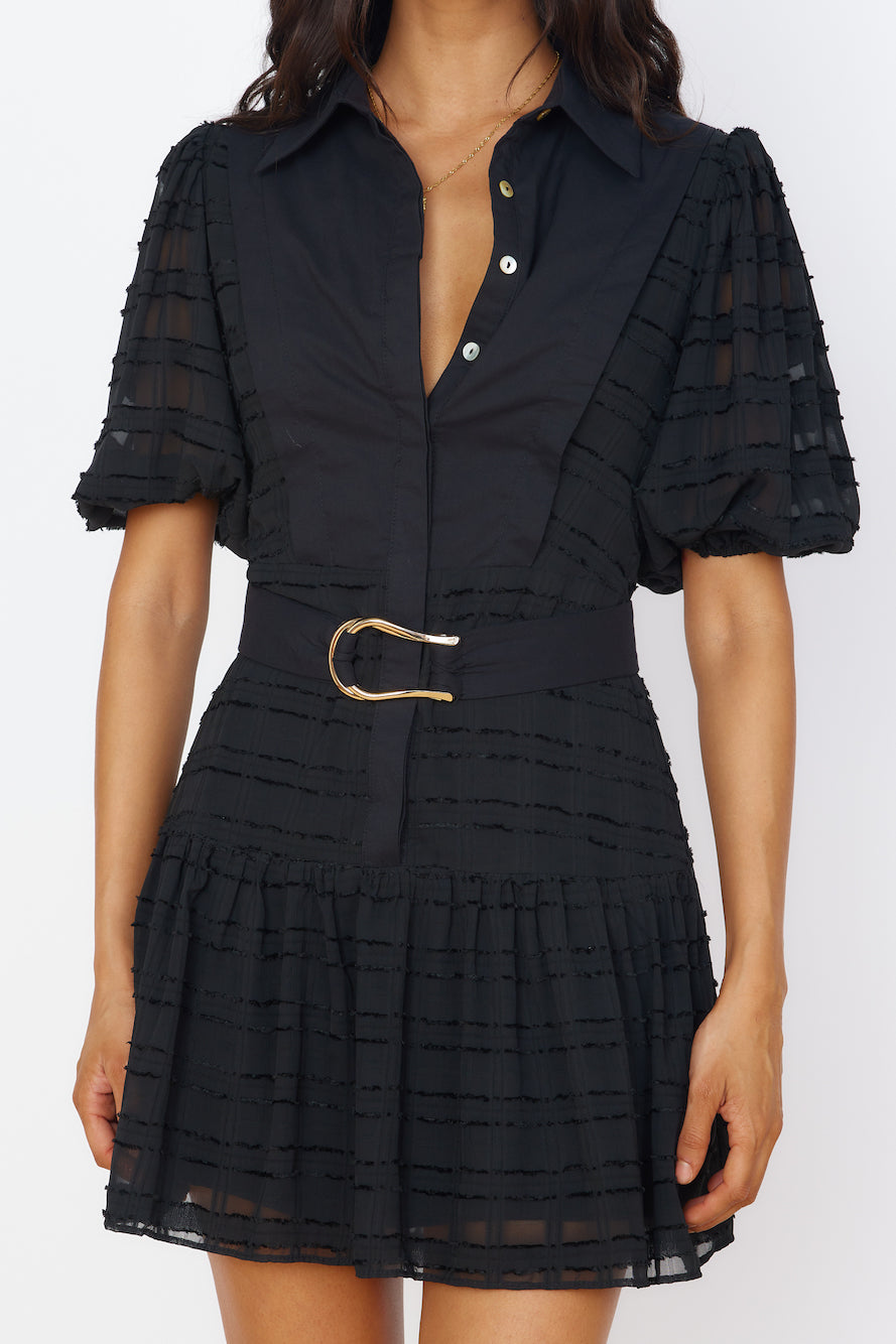 Sweet Serenade Dress Black