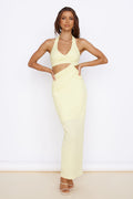 New Found Purpose Maxi Dress Yellow