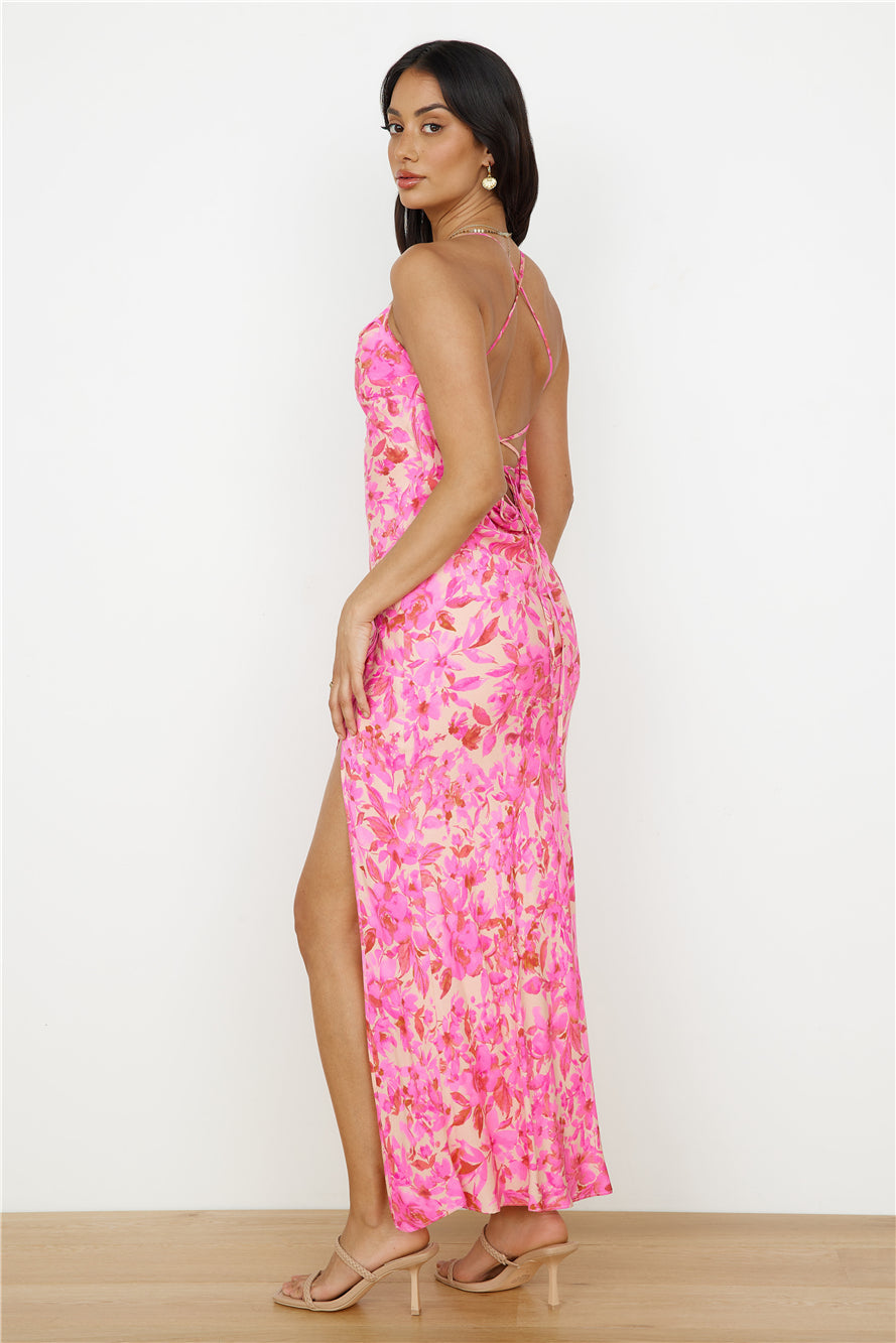 Forgetting You Maxi Dress Pink