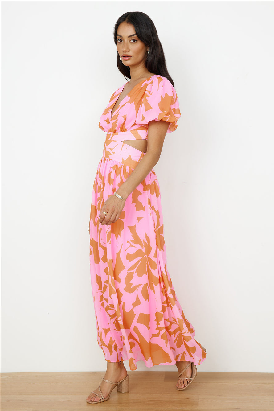 Sweet Darling Maxi Dress Pink