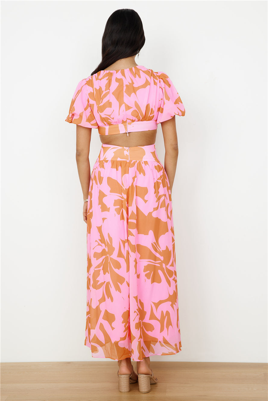 Sweet Darling Maxi Dress Pink