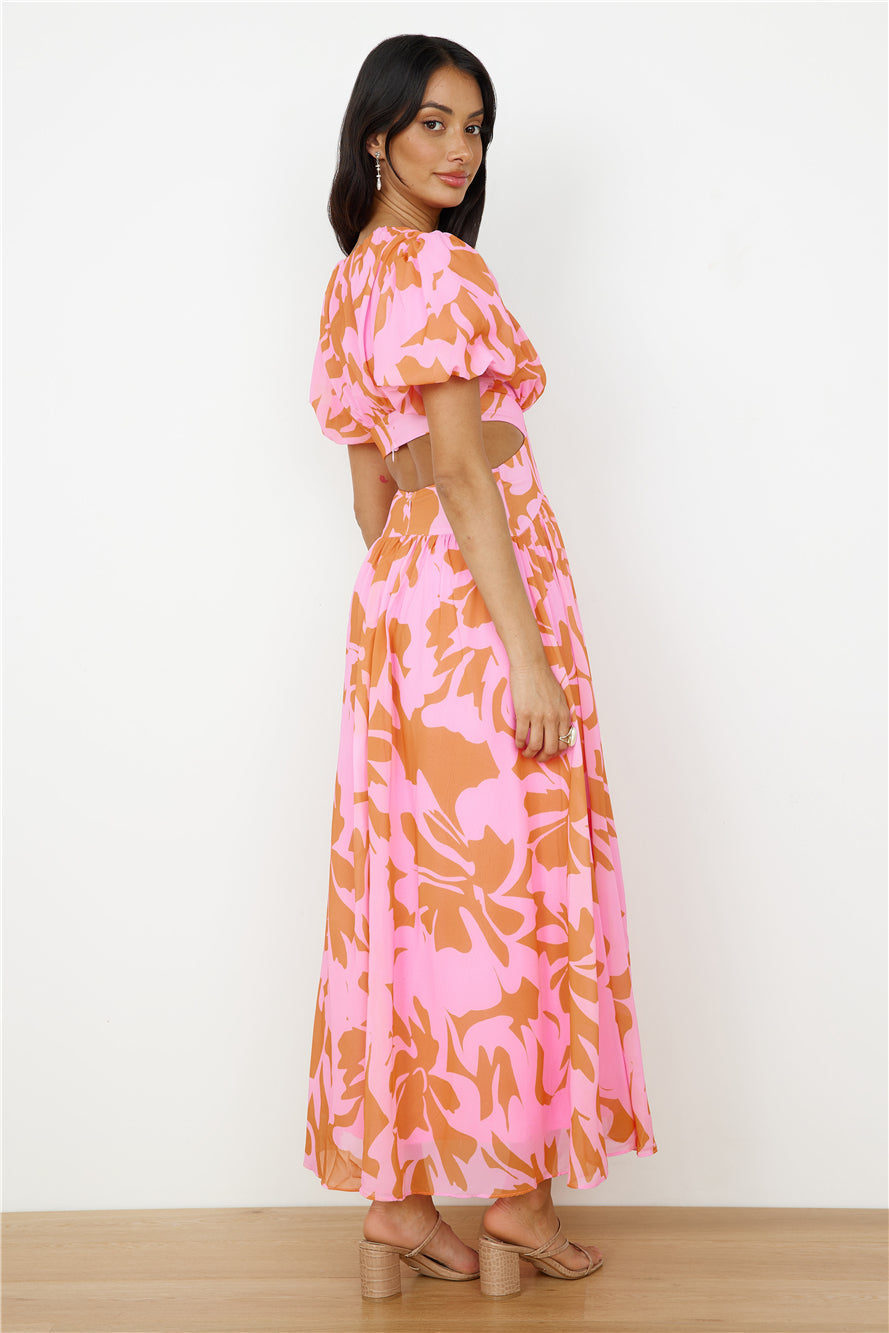Sweet Darling Maxi Dress Pink