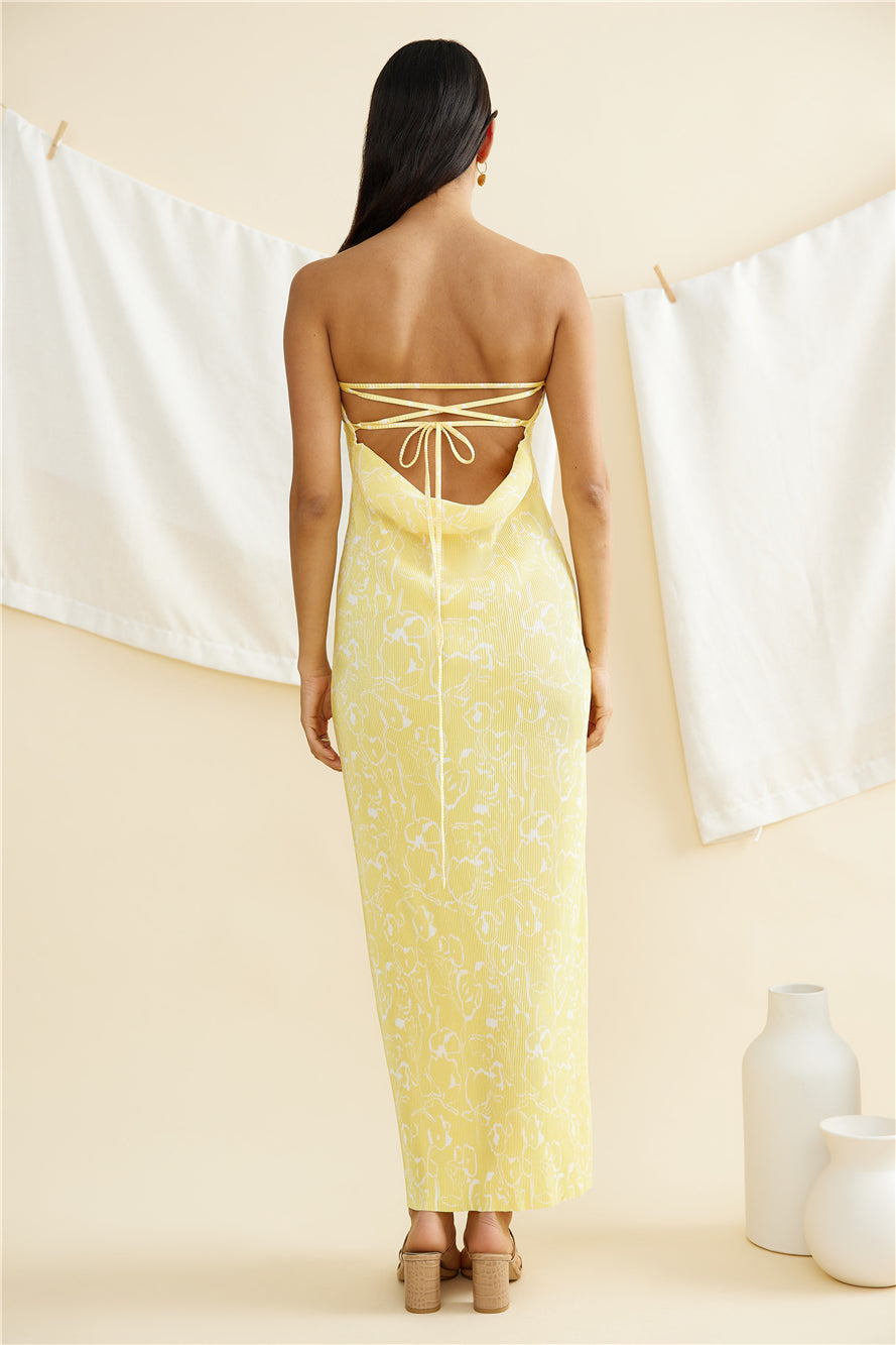 Lemon Cello Maxi Dress