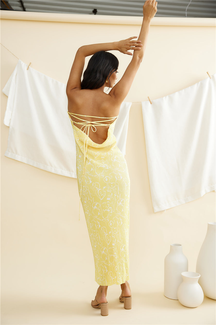 Lemon Cello Maxi Dress