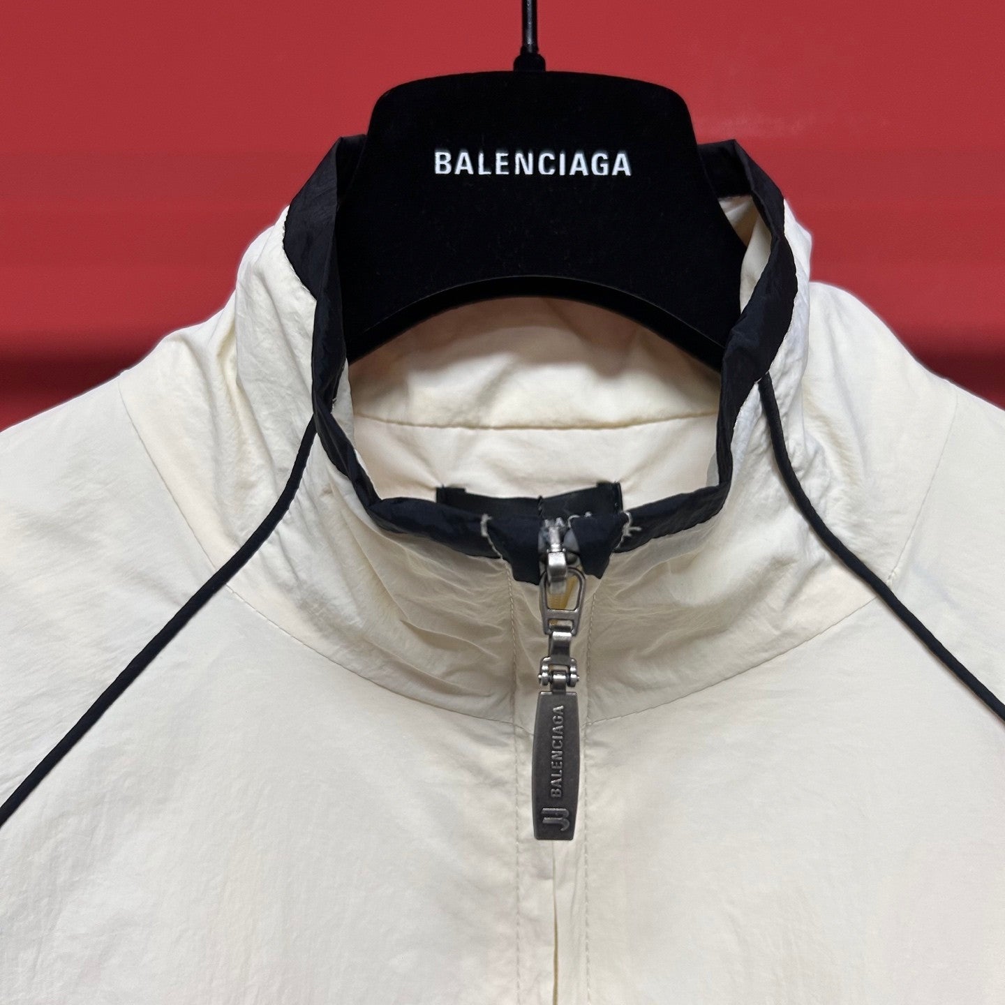 Balenciaga Men's Spring/Autumn Solid Color Zipper Long Sleeve Sports Jacket and Casual Sports Pants Set Suit #77897