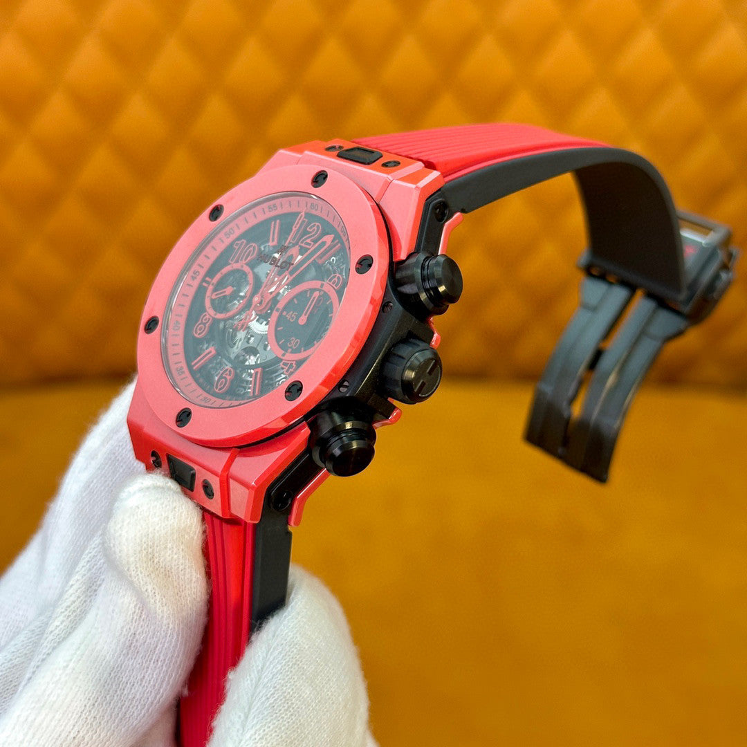 Hublot Mechanical Waterproof Trendy Watch #21991