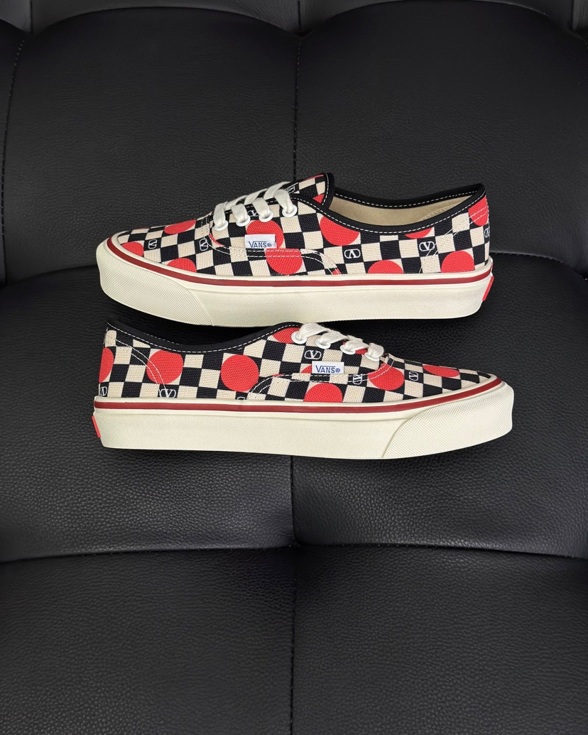 Valentino X VANS Joint Women's and Men's Sneakers Printed Style #333072