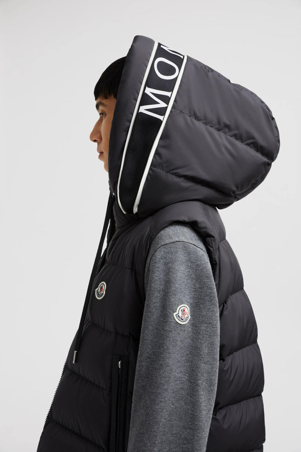 Moncler Cardamine Men'S Hooded Down Waistcoat Autumn And Winter Fashion Comfortable Simple Warm Logo Zip Jacket Vest #81158