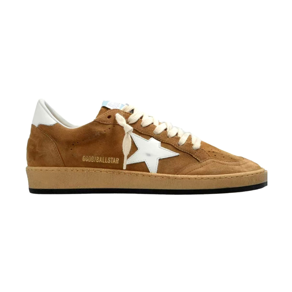 Golden Goose Men's Spring/fall Fashion Casual Round Toe Lace Up Flat Low Top Logo Embellished Casual Shoes For Everyday Wear Shoes #79395