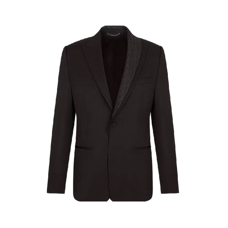 Dior Black Suit Jacket Pants Set #94218